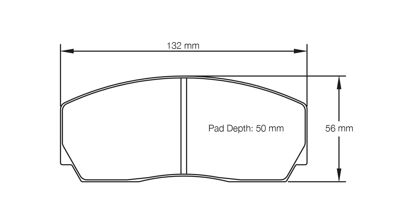 PAGID RACING BRAKE PADS U1270 TO FIT VARIOUS AP RACING CALIPERS & BMW Z4 GT3 & M4 GT4 REAR