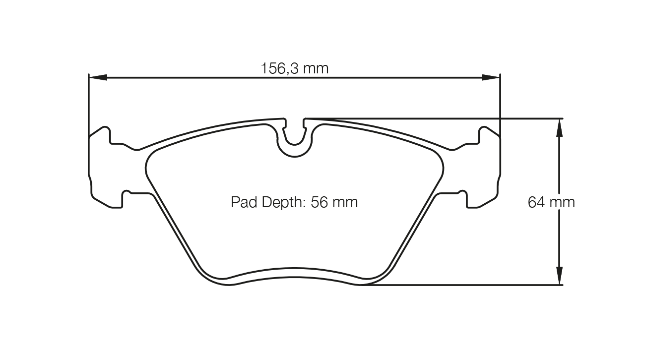PAGID RACING BRAKE PADS U1295 BMW E36 M3, E46 330i, E34 M5, E36 Z3 & Z4 FRONT