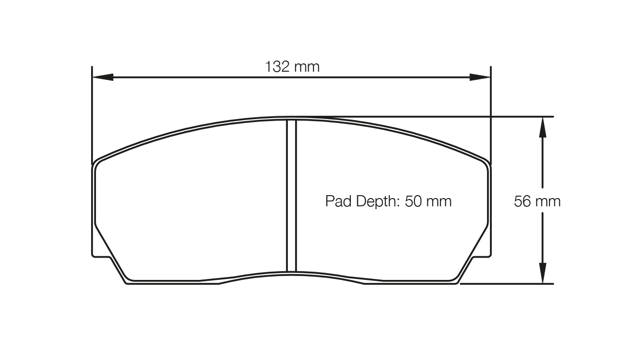 PAGID RACING BRAKE PADS U1361 TO FIT AP RACING VARIOUS / OE CALIPERS