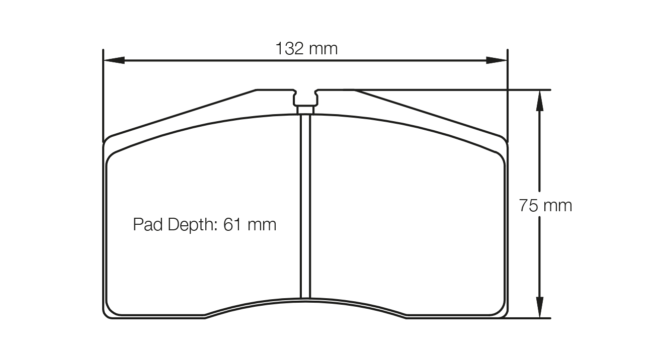 PAGID RACING BRAKE PADS U1908 PORSCHE 993 GT2 & RSR, 996 GT3 R (RACE CAR) FRONT