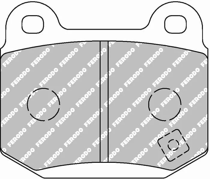 Ferodo Brake Pads FCP1562 - Subaru Impreza WRX Sti & Mitsubishi Lancer EVO 5-9 (Brembo) Rear & Lotus Elise Front