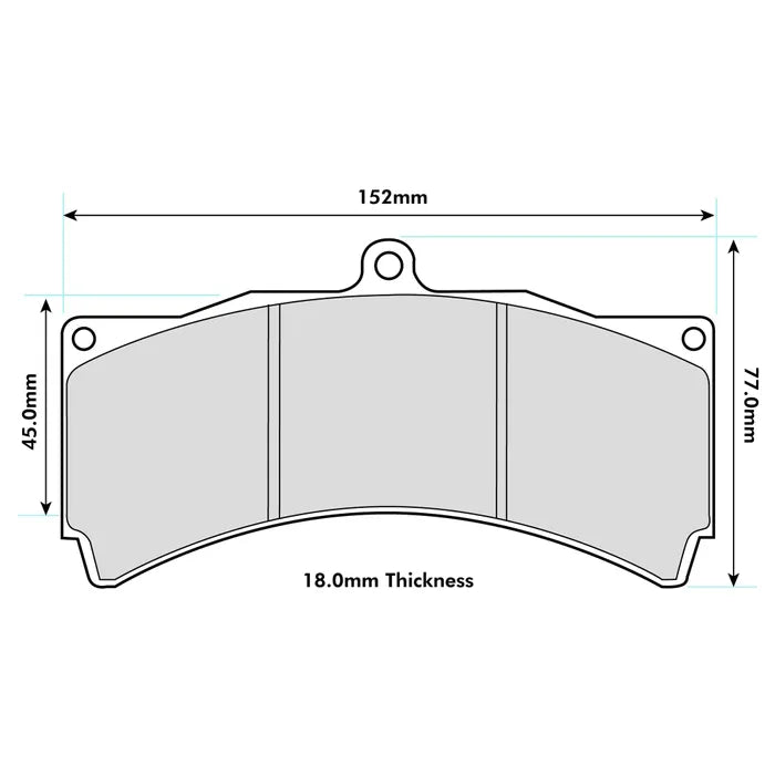 Ferodo Ds3000 Brake Pads FRP3000