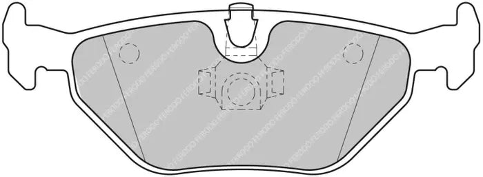 Ferodo Ds2500 Brake Pads FCP1301 BMW rear