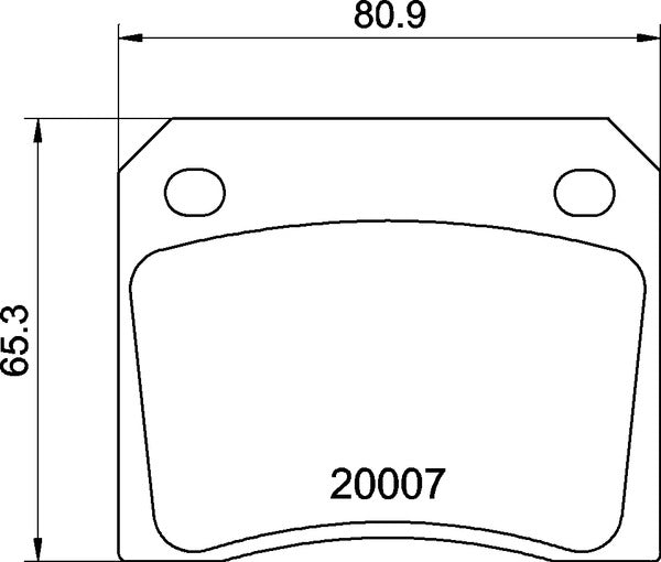 MINTEX RACING BRAKE PADS MGB521 ASTON MARTIN,JAGUAR REAR