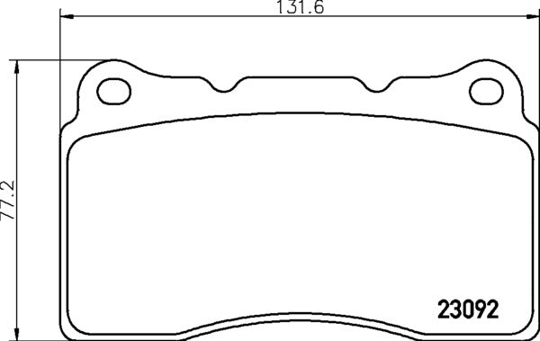 MINTEX RACING BRAKE PADS MDB1859 RENAULT MEGANE FRONT