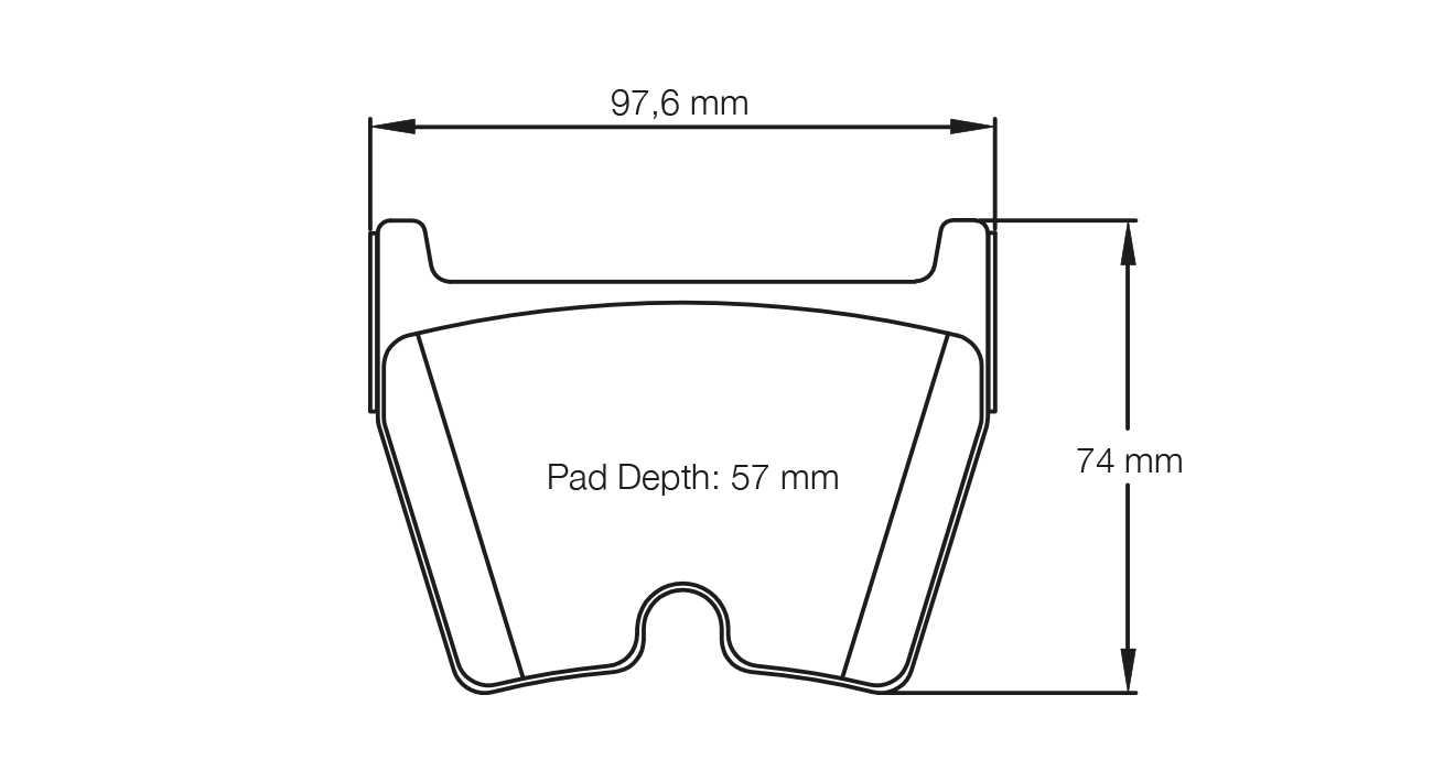 PAGID RACING BRAKE PADS U2931 AUDI R8/RS3/RS4/RS5/RS6/TTRS, MITSUBISHI EVO FRONT