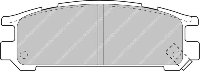 Ferodo Brake Pads FCP790 - Subaru Impreza & Legacy Turbo Rear