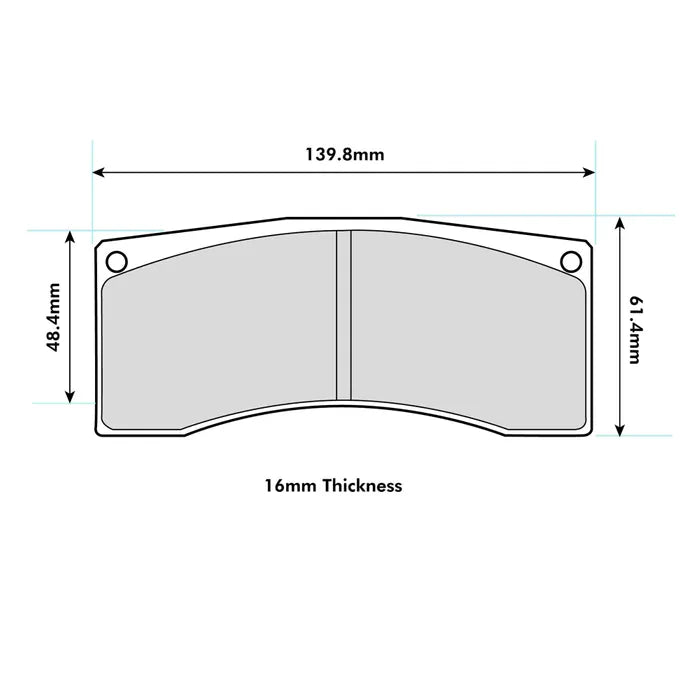Ferodo Brake Pads FRP3140 Brembo 07.5169 Caliper