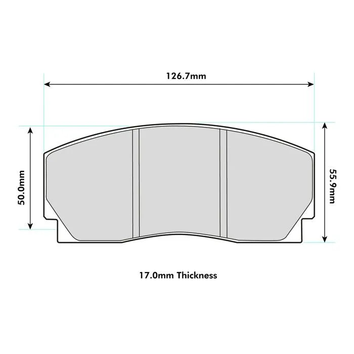 Ferodo Brake Pads FRP203 AP Racing CP2271 Monte Carlo Calipers