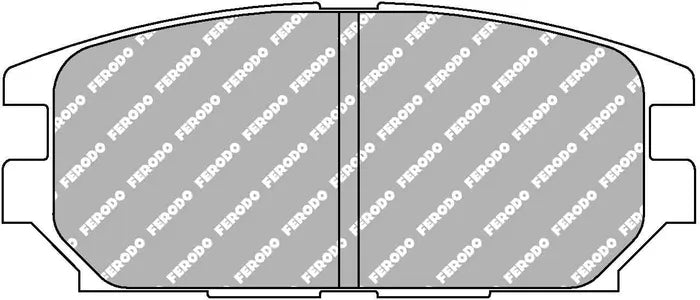 Ferodo Brake Pads FCP1280 - Mitsubishi Lancer EVO 4-7 (RS Gravel) Rear