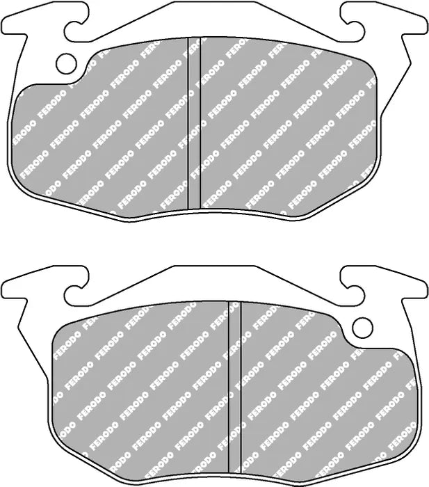 Ferodo Brake Pads FCP393 - Peugeot 205 1.6 i CTi, GT Front and Rear
