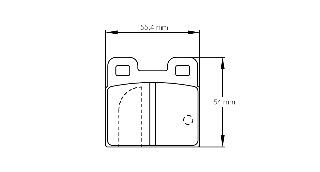 PAGID RACING BRAKE PADS U4122 PORSCHE 912,911,914 REAR