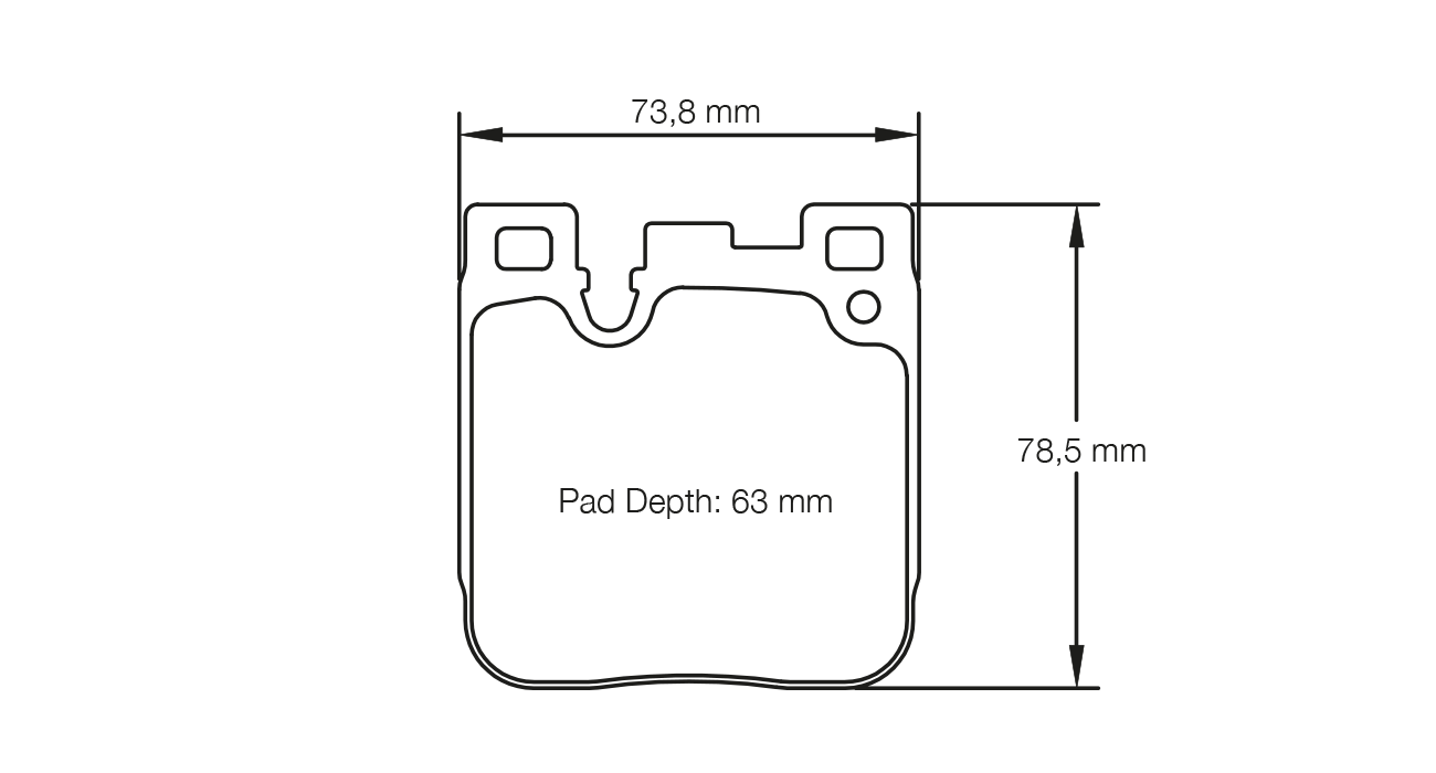 PAGID RACING BRAKE PADS U4933 BMW M2/3/4 REAR