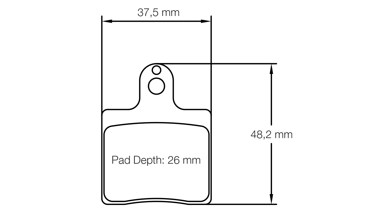 PAGID Go Kart Pads - CRG/GP KZ & DD2 Front & Minikart Rear