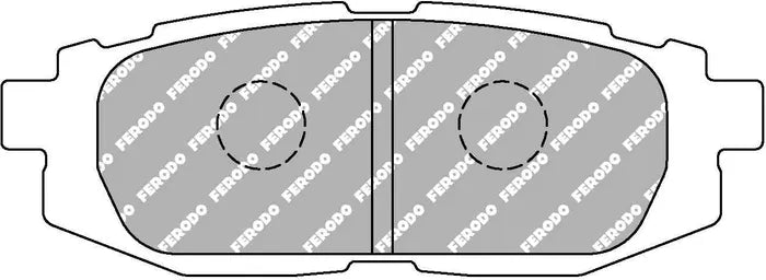 Ferodo Brake Pads FCP4187 - Toyota GT-86 & Subaru BRZ Rear