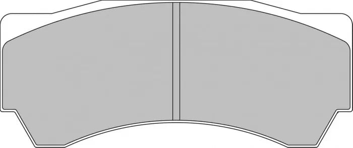 Ferodo Brake Pads FRP3081 - Alcon Front Brake Kit Mitsubishi