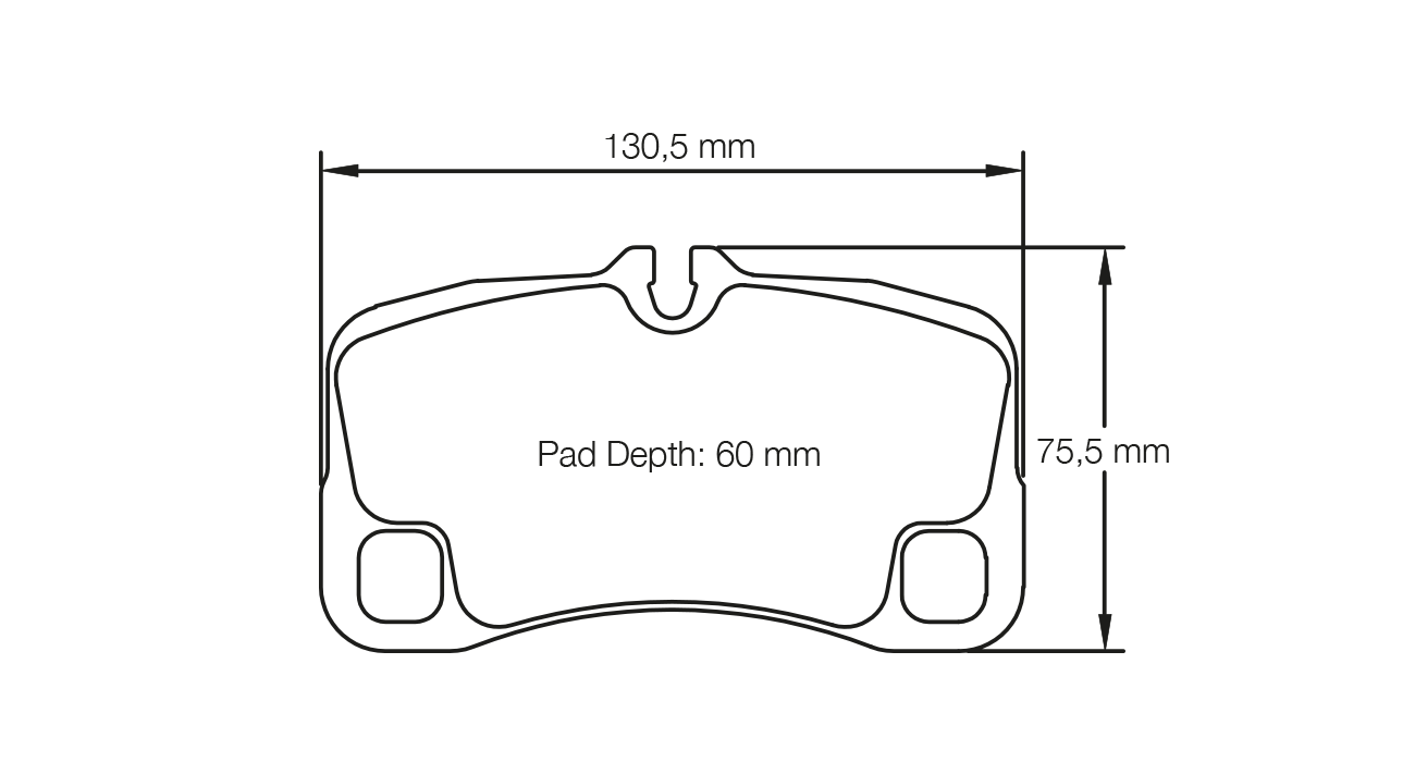 PAGID RACING BRAKE PADS U8008 PORSCHE 997 GT3 CUP REAR