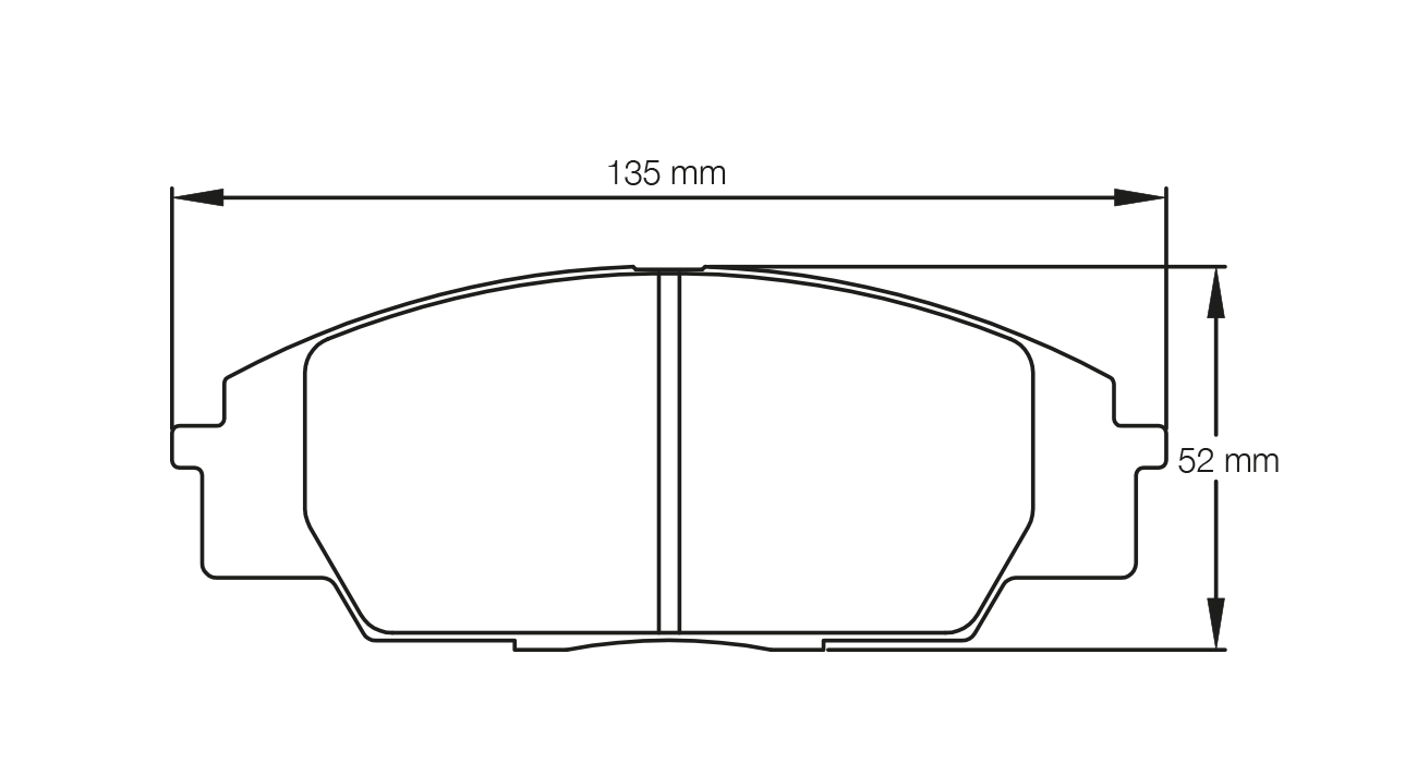PAGID RACING BRAKE PADS U8010 HONDA CIVIC TYPE R, S2000 FRONT