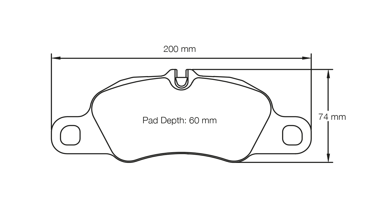 PAGID RACING BRAKE PADS U8074 PORSCHE CAYMAN,CARRERA FRONT