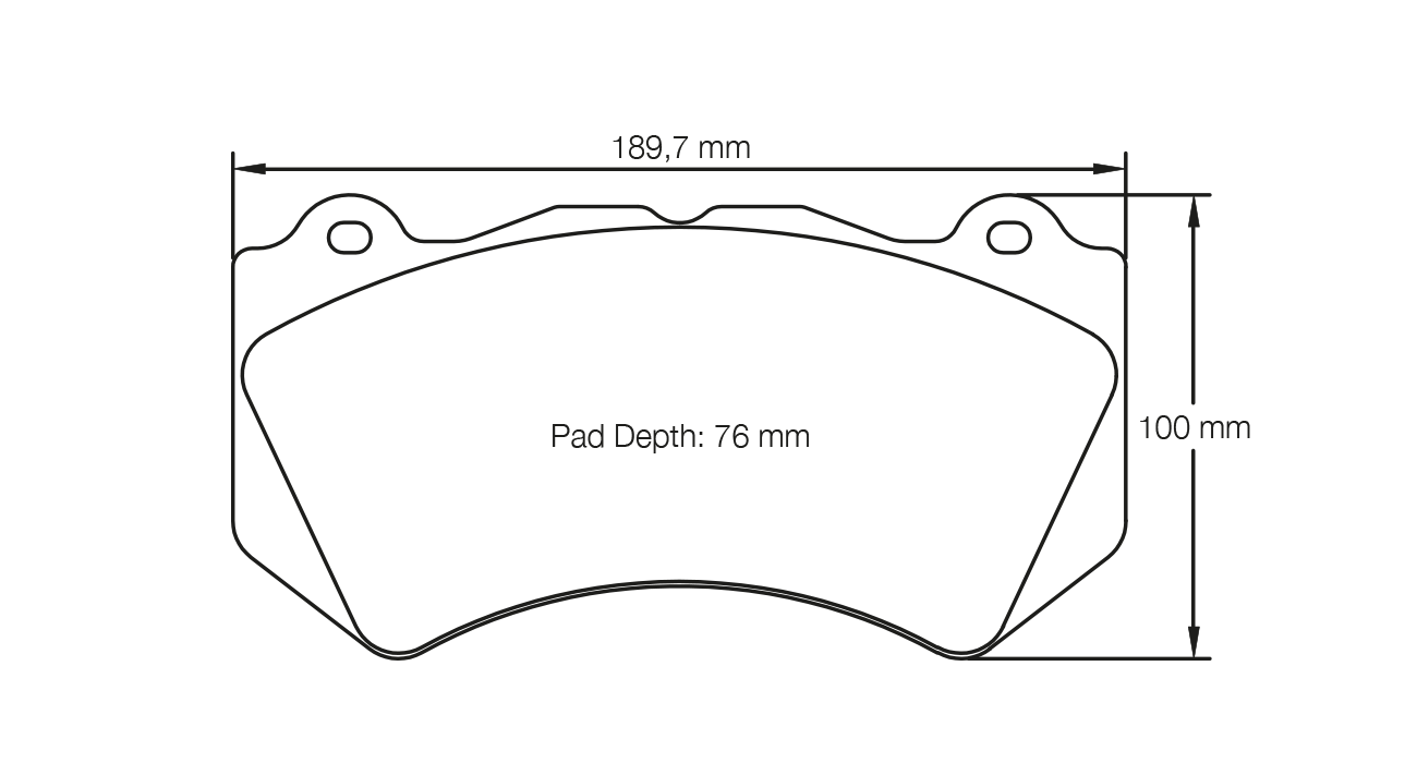 PAGID RACING BRAKE PADS U8083 FERRARI 360 FRONT