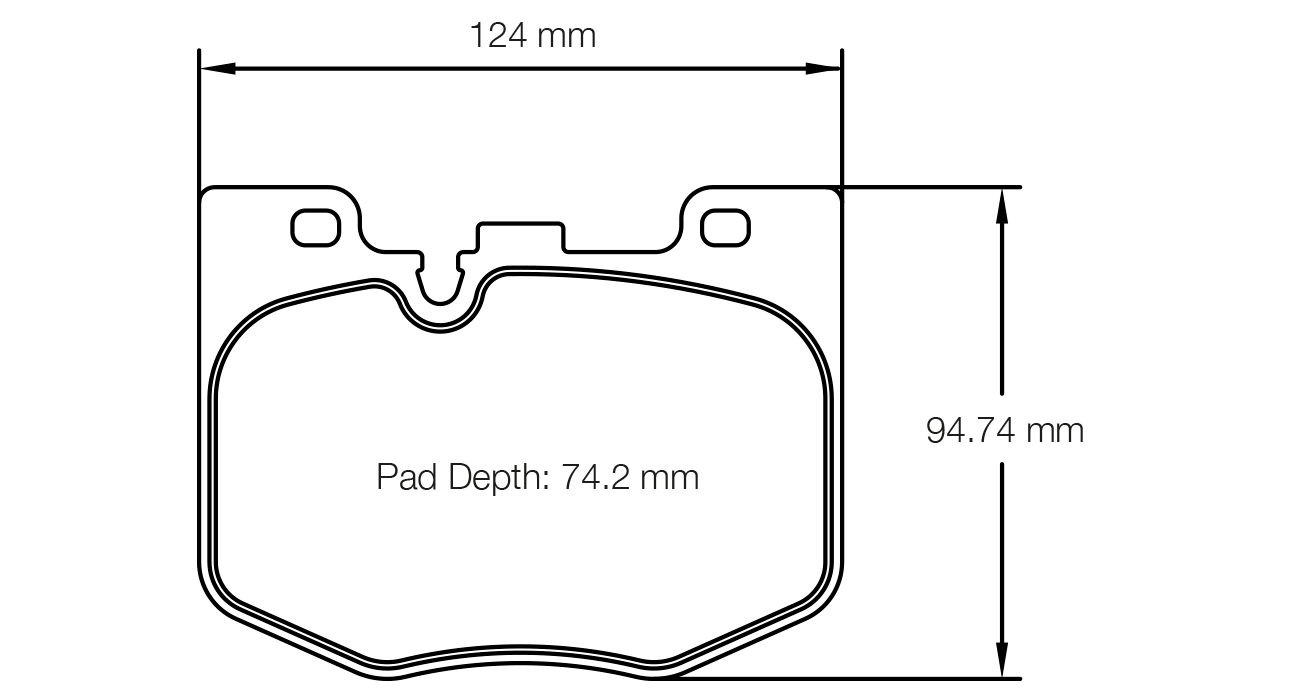 PAGID RACING BRAKE PADS U8275 RSL29 BMW 3/4 SERIES & TOYOTA GR SUPRA FRONT