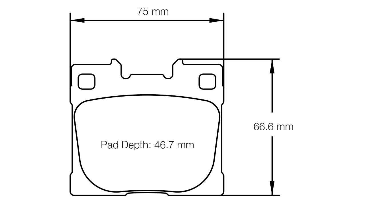 PAGID RACING BRAKE PADS U8300 TOYOTA YARIS GR REAR