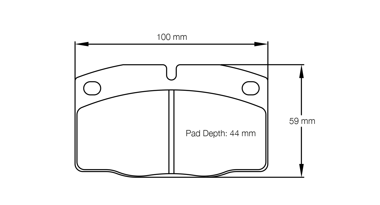 PAGID RACING RSH42 BRAKE PADS U9521 WILWOOD CALIPER