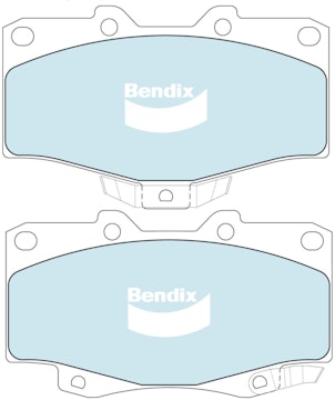 DBA STREET PERFORMANCE PADS DB1149 TOYOTA HILUX FRONT