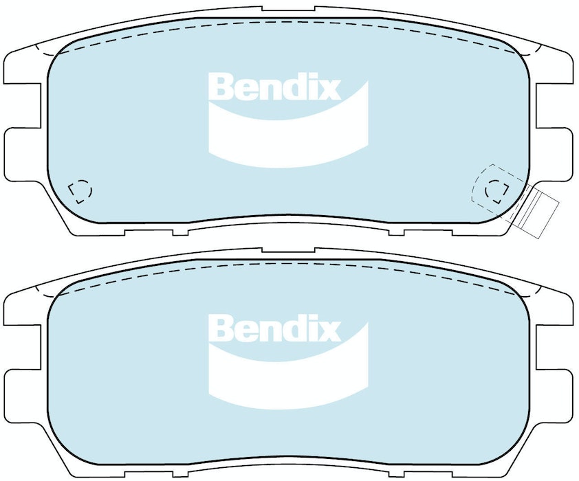 DBA EXTREME PERFORMANCE PADS DB1331 HSV CLUBSPORT,GTS,MALOO FRONT