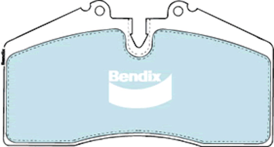 DBA EXTREME PERFORMANCE PADS DB1355 HSV CLUBSPORT,GTS,MALOO FRONT