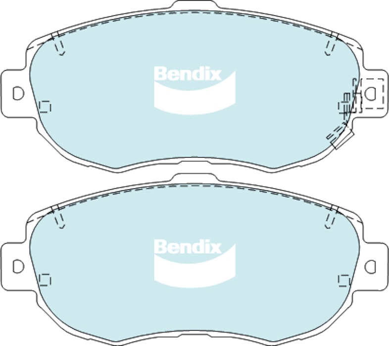 DBA EXTREME PERFORMANCE PADS DB1395 LEXUS,TOYOTA FRONT