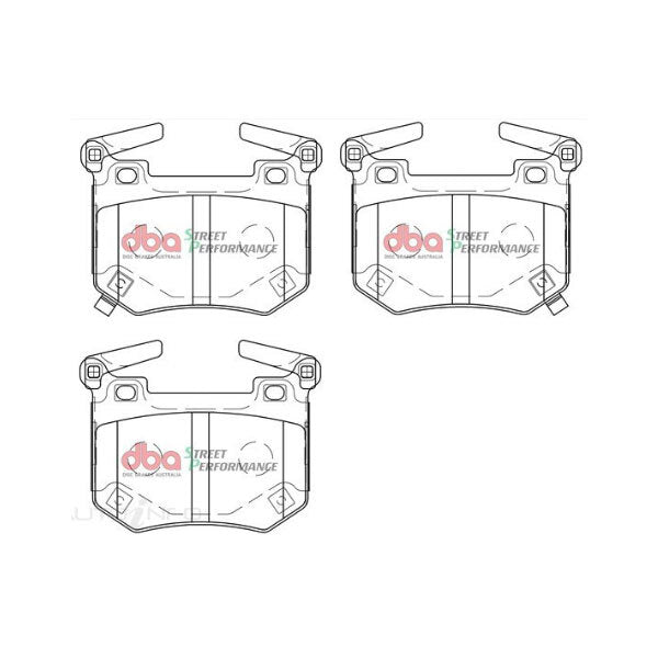 DBA STREET PERFORMANCE PADS DB15004 KIA STINGER GT REAR