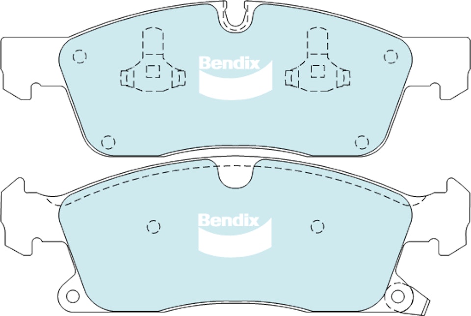 DBA STREET PERFORMANCE PADS DB2216 JEEP GRAND CHEROKEE,SRT8 FRONT