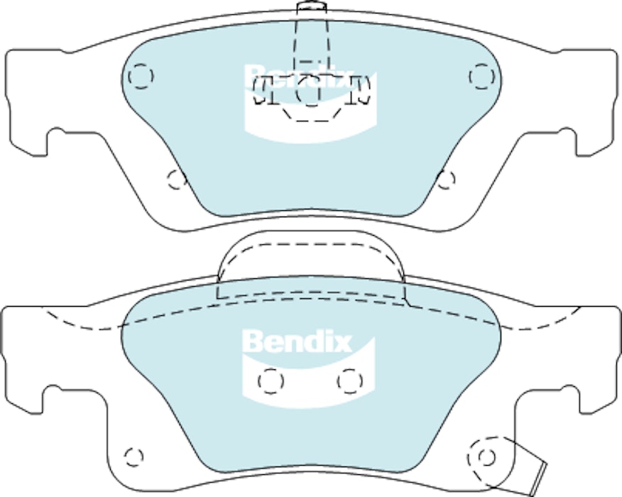 DBA STREET PERFORMANCE PADS DB2217 JEEP GRAND CHEROKEE REAR