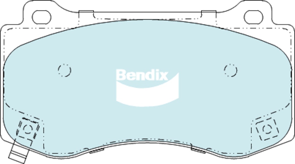 DBA STREET PERFORMANCE PADS DB2259 CHRYSLER,DODGE,JEEP FRONT