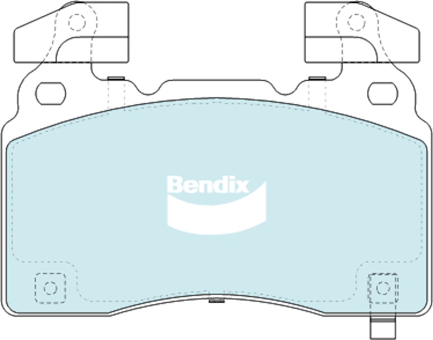 DBA STREET PERFORMANCE PADS DB2358ASP HOLDEN COMMODORE FRONT