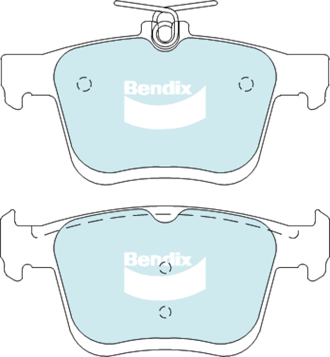 DBA STREET PERFORMANCE PADS DB2384 AUDI,SKODA,VOLKSWAGEN REAR
