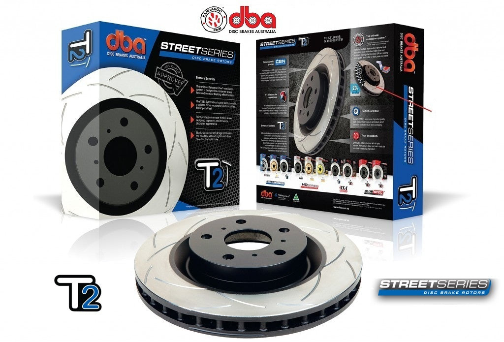 DBA Street Series T2 Slotted Replacement Discs