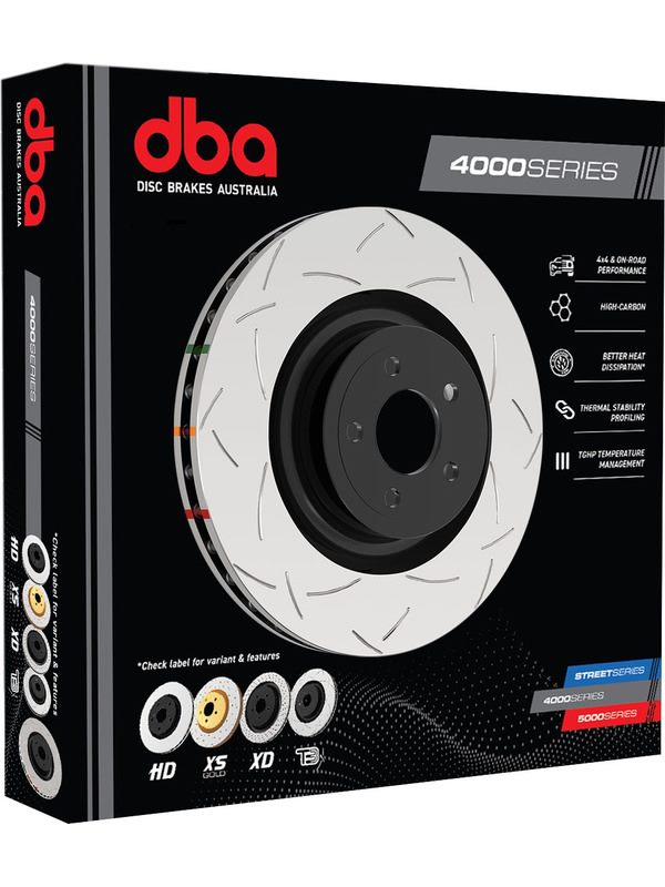 DBA 4000 Series T3 Slotted Replacement Brake Discs