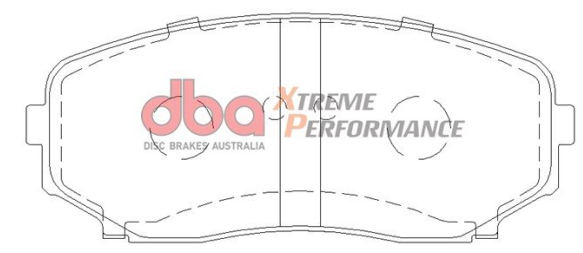 DBA Extreme Performance brake pads DB1916 Mazda CX-5, CX-7, CX-9, MPV & Mitsubishi Eclipse & Outlander front