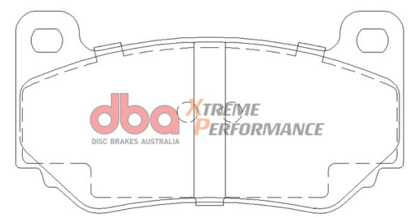 DBA Extreme Performance brake pads DB1934 HSV Avalanche, Clubsport, Grange, Maloo, Senator & SV6000 rear