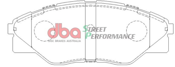DBA Street Performance brake pads DB1985 Toyota Hilux front