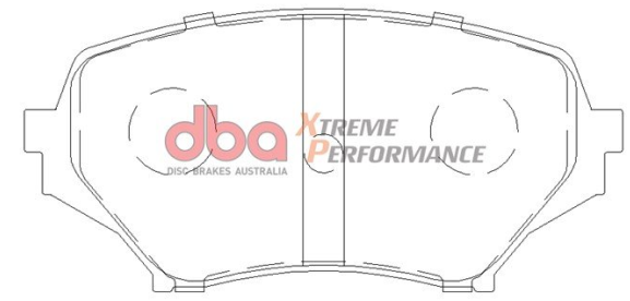 DBA Extreme Performance brake pads DB2063 Mazda MX-5 & Roadster front