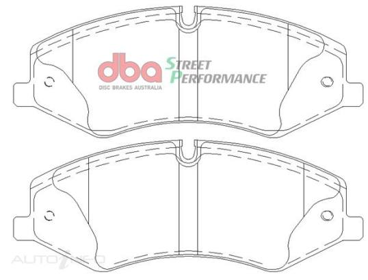 DBA Street Performance brake pads DB2203 Land Rover & Range Rover front