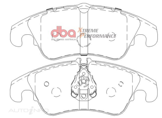 DBA Extreme Performance brake pads DB2186 Audi A4, A5, A6, A7, Q5, S4 & Ford Focus RS front
