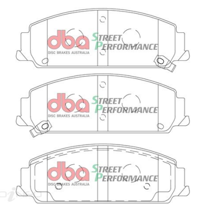 DBA Street Performance brake pads DB2266 Holden Calais & Commodore VF front