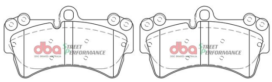 DBA Street Performance brake pads DB7878 Audi, Porsche & Volkswagen front