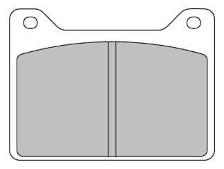 Ferodo Brake Pads - FRP3108 Wilwood Powerlite Calipers