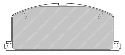 Ferodo DS2500 Brake Pads FCP308 Toyota Corolla AE82 & AE92 Front