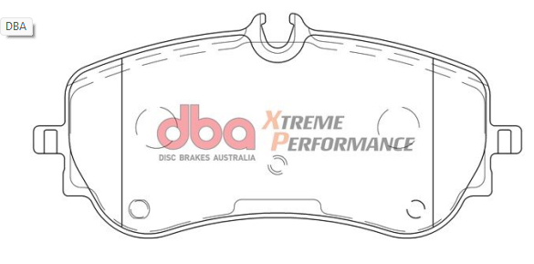 DBA Extreme Performance brake pads DB15002 Volkswagen Amarok & Crafter front
